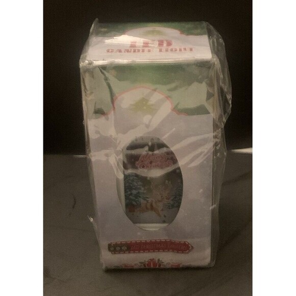 Candle LED Light Up Lantern Christmas Lamp Xmas Tree Hanging Ornament - Picture 7 of 7